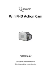 Notice Gembird ACTION CAM FULL HD Sportkamera