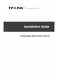 Notice TP-LINK TLSG1008P Anahtar