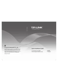 Notice TP-LINK TLSG1005D Switch