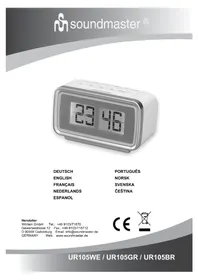 Notice Soundmaster UR105HBR Radio