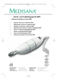 Notice MEDISANA MPS Set manicure et pedicure