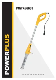 Notice PowerPlus POWXG6601 Désherbeur électrique