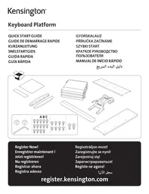 Notice KENSINGTON K60718USF Support pour clavier