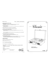 Notice Soundmaster PL580GE Platine_disque