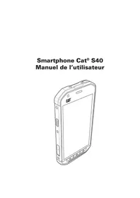 Notice CAT S40 Smartphone