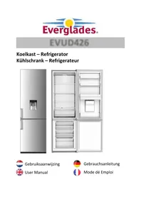 Notice Everglades EVUD426 Koelkast