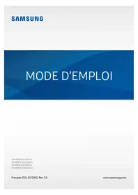 Notice SAMSUNG GALAXY WATCH ACTIVE 2 Montre connectée