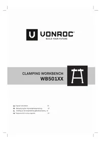 Notice Vonroc WB501XX Établi de travail