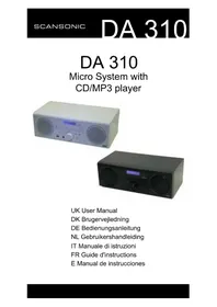 Notice SCANSONIC DA310 Radio