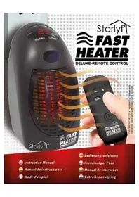 Notice Starlyf FAST HEATER DELUXE REMOTE CONTROL Chauffage