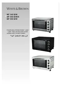 Notice WHITE AND BROWN MF450B Four