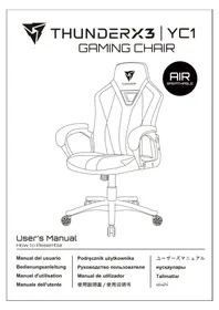 Notice ThunderX3 YC1 Chaise de jeux