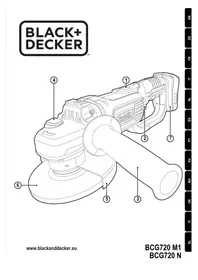 Notice BLACK & DECKER BCG720M1 Zerkleinerer