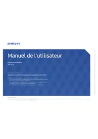 Notice SAMSUNG SBBSS08NL1 Lecteur mp3