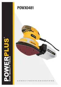 Notice PowerPlus POWX0481 Slipemaskin
