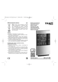 Notice TFA 35.1087 Meteostanice