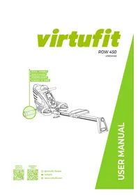 Notice VirtuFit ROW 450 Rameur
