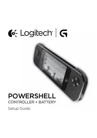 Notice LOGITECH POWERSHELL CONTROLLER Dockningsstation