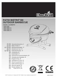 Notice CHAR BROIL PATIO BISTRO 180B Barbecue