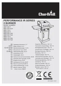 Notice CHAR BROIL PERFOMANCE 220 B Barbecue