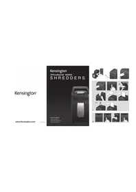 Notice KENSINGTON K52080AM Destructeur de document