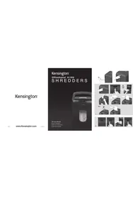 Notice KENSINGTON K52079AM Destructeur de document