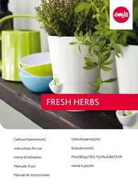 Notice EMSA CLICK & GROW Pot de fleurs
