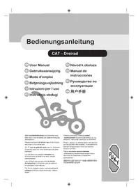 Notice Puky CAT 1 S Tricycle