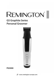Notice REMINGTON G5 GRAPHITE SERIES PG5000 Rasoir