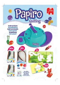Notice Jumbo PAPIRO QUILLING Loisir créatif