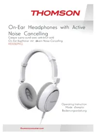 Notice THOMSON HED2307NCL Kulaklık