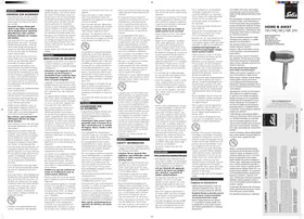 Notice Solis HOME & AWAY 3791 Sèche cheveux