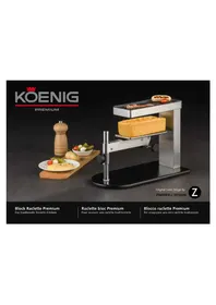 Notice KOENIG B02226 Plaque de grill