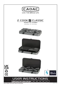 Notice CADAC 2COOK CLASSIC Cuisinière