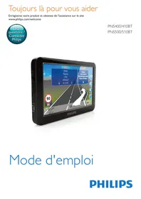 PHILIPS PNS510BTCAV,  PNS 510BT CAV23,  PNS510BT CAV15 - GPS