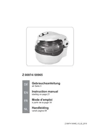 Notice Gourmetmaxx 00974200125 Friteuse