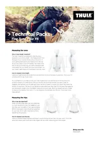 Notice THULE GUIDEPOST 85L Sac