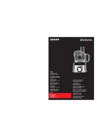 Notice BRABANTIA BBEK1113B Robot ménager