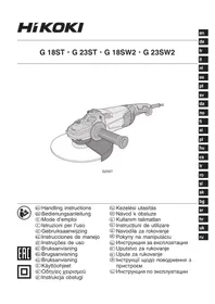 Notice HiKOKI G23ST измельчитель