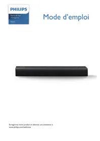 Notice PHILIPS TAPB400 Barre de son