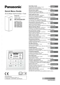 Notice PANASONIC WHUD05JE5 Klimatska naprava