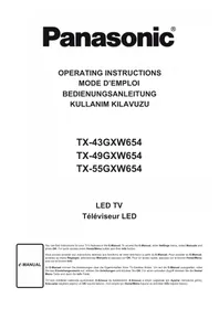 PANASONIC TX49GXW654 - Televizyon