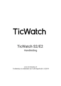 Notice TicWatch S2 Sporthorloge