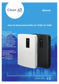 Notice Clean Air Optima CA703 Luchtbevochtiger