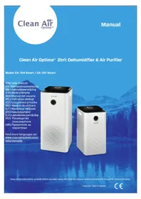 Notice Clean Air Optima CA704 Luchtbevochtiger