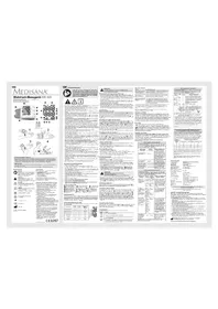 Notice MEDISANA BW 320 Tensiomètre
