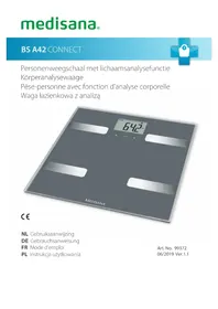 Notice MEDISANA BS A42 CONNECT Balance