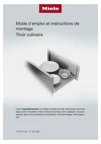 Notice MIELE ESW 7010 Chauffe plat