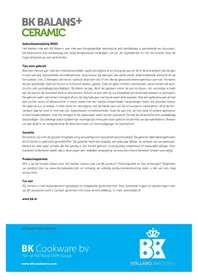 Notice BK BALANS+ Casserole