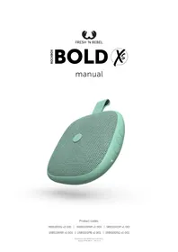 Notice FRESH N REBEL ROCKBOX BOLD XS Station d'acceuil